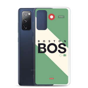 BOS- Boston Samsung phone case with airport code