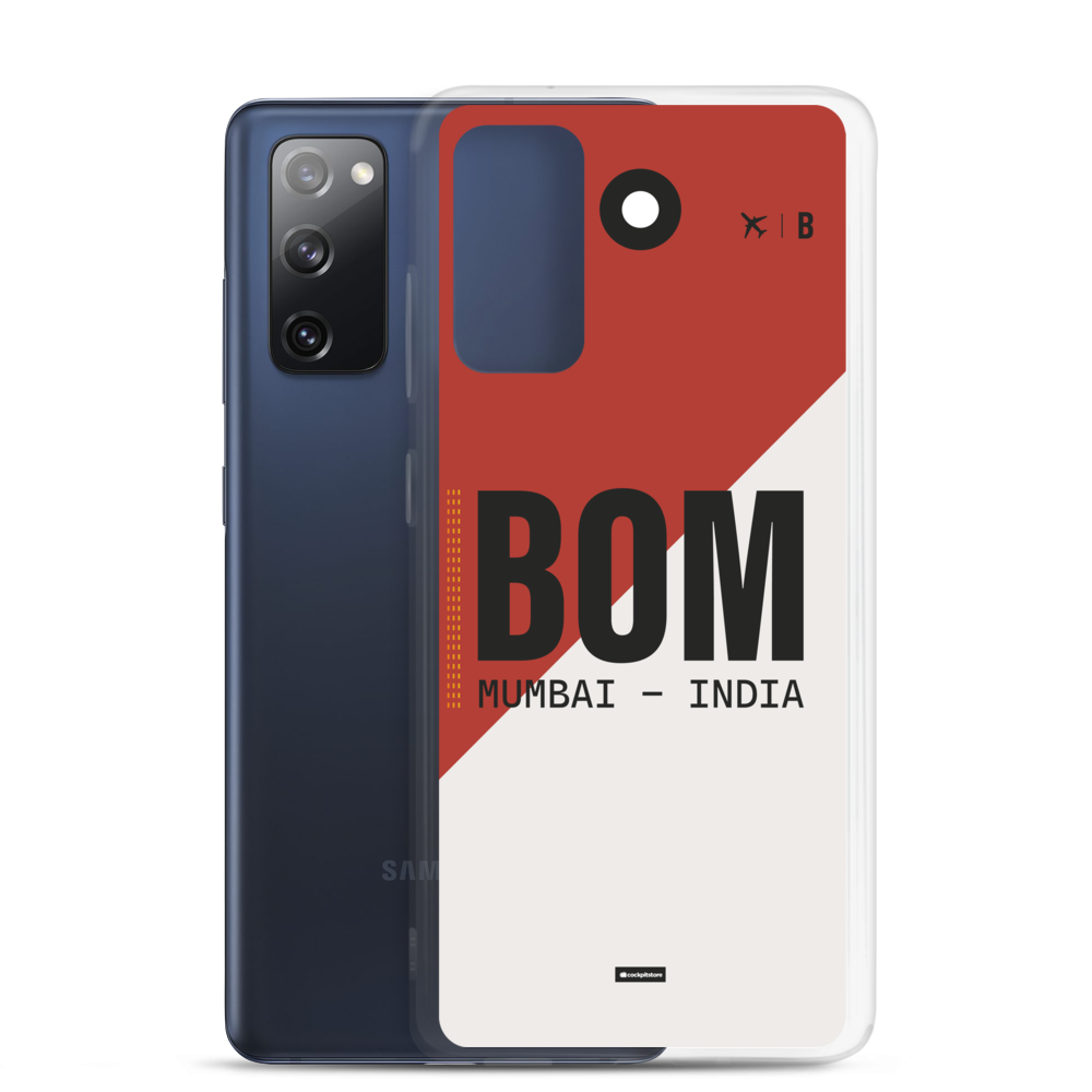 BOM - Mumbai airport code Samsung phone case