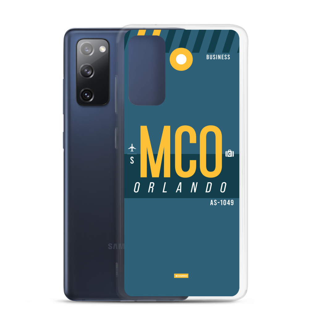 MCO - Orlando Samsung phone case with airport code