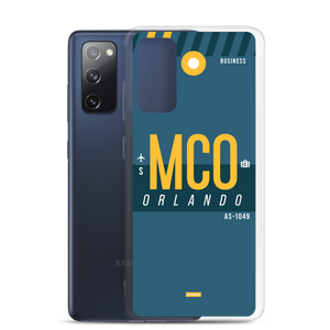 MCO - Orlando Samsung phone case with airport code