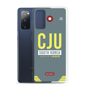 CJU - Jeju Samsung phone case with airport code