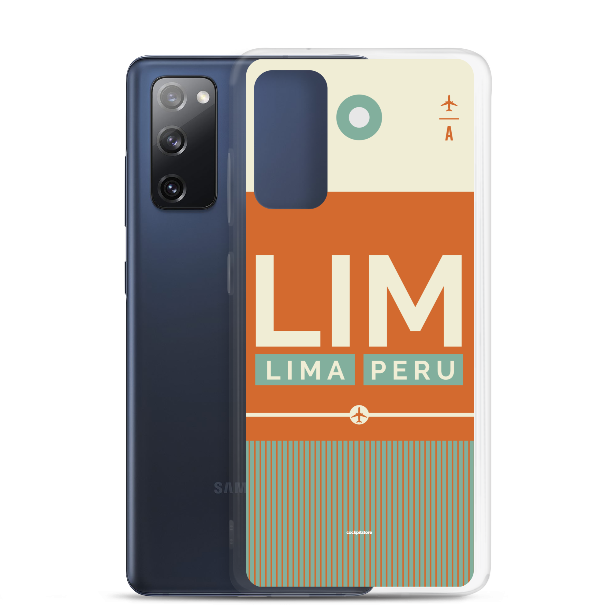 LIM - Lima Samsung-Handyhülle mit Flughafencode