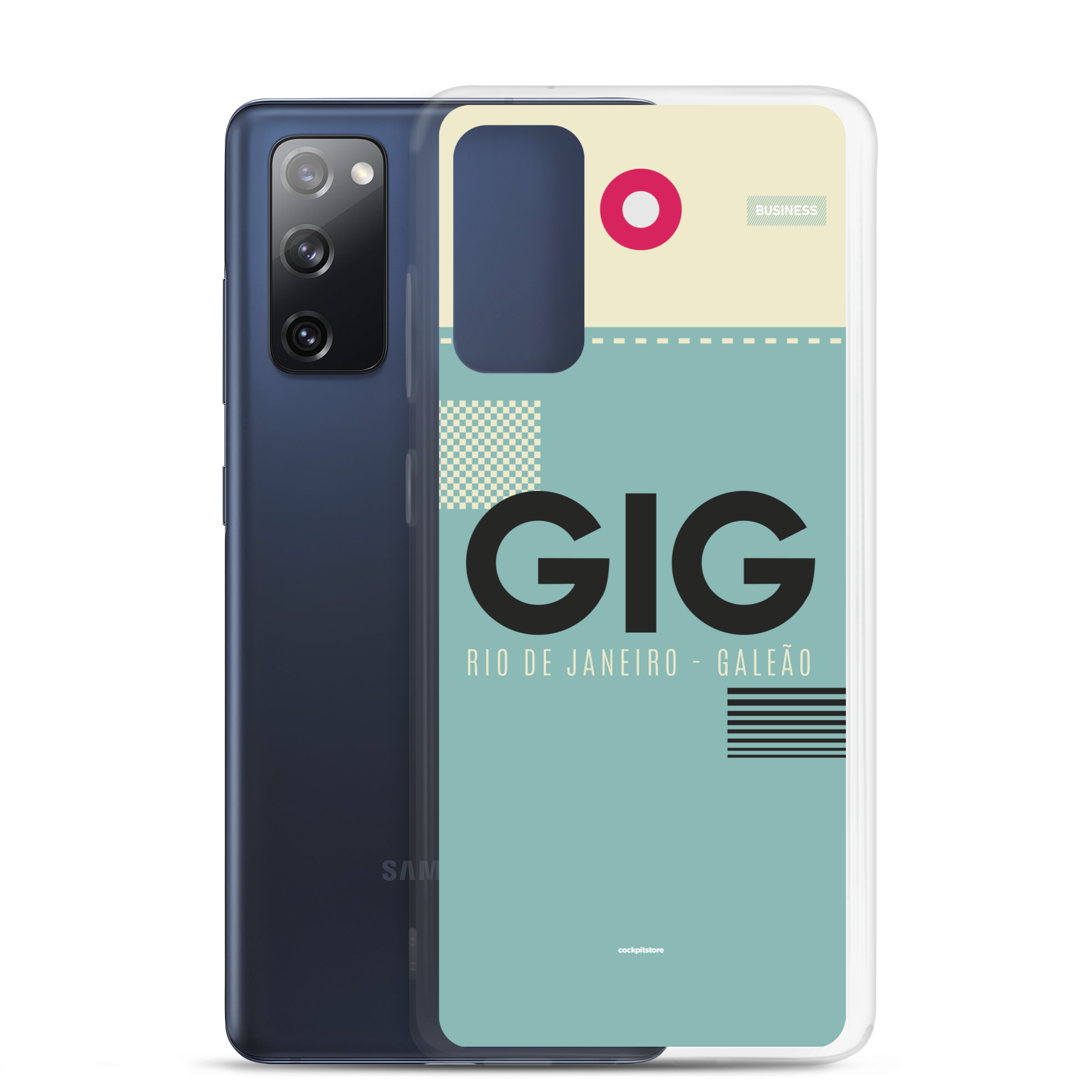 GIG - Rio De Janeiro - Galeao Samsung phone case with airport code