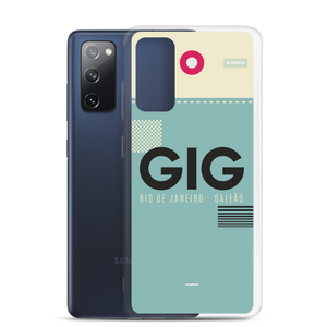 GIG - Rio De Janeiro - Galeao Samsung phone case with airport code