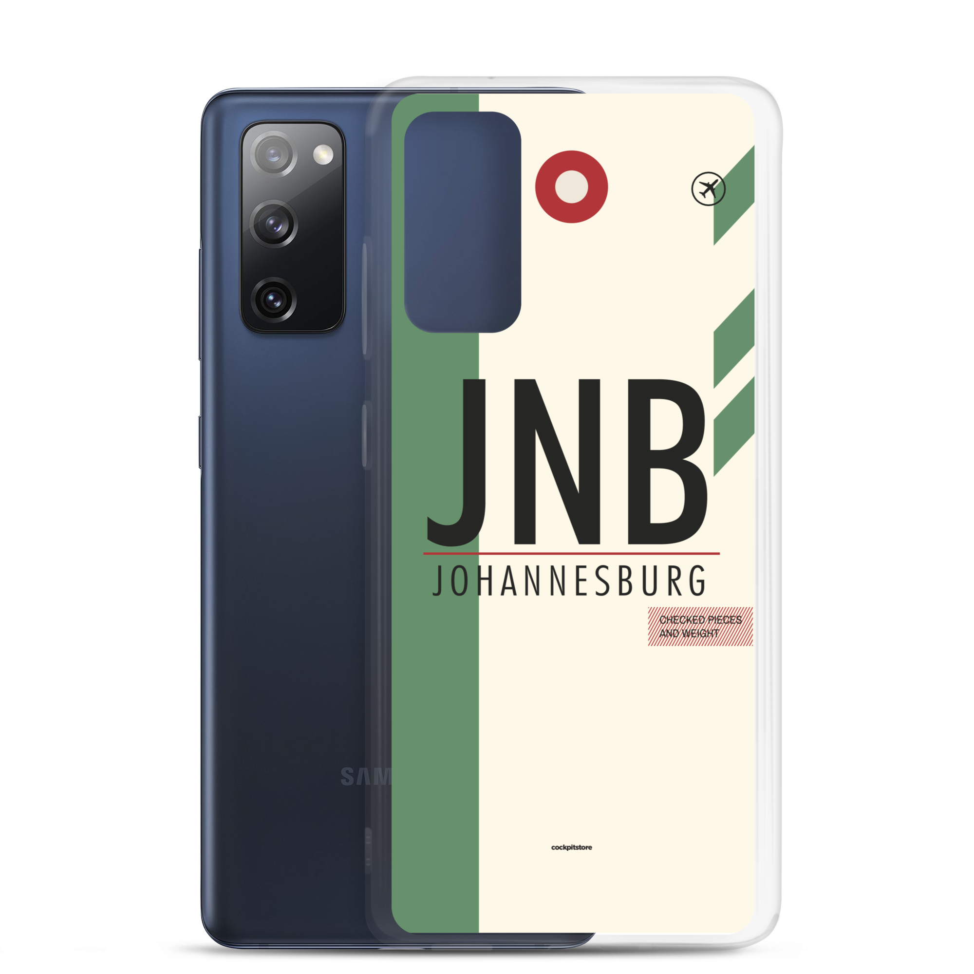 JNB - Johannesburg Samsung phone case with airport code