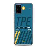 Load image into Gallery viewer, TPE - Taipei Samsung phone case with airport code
