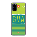 Load image into Gallery viewer, GVA - Geneva Samsung phone case with airport code
