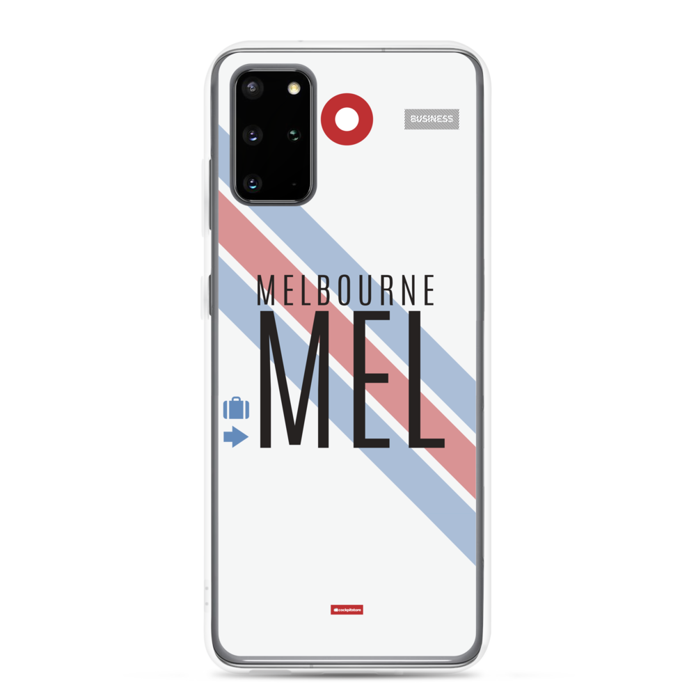 MEL - Melbourne Samsung phone case with airport code