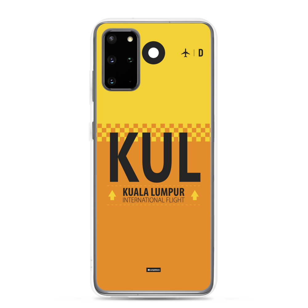 KUL - Kuala Lumpur Samsung phone case with airport code