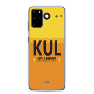 KUL - Kuala Lumpur Samsung phone case with airport code