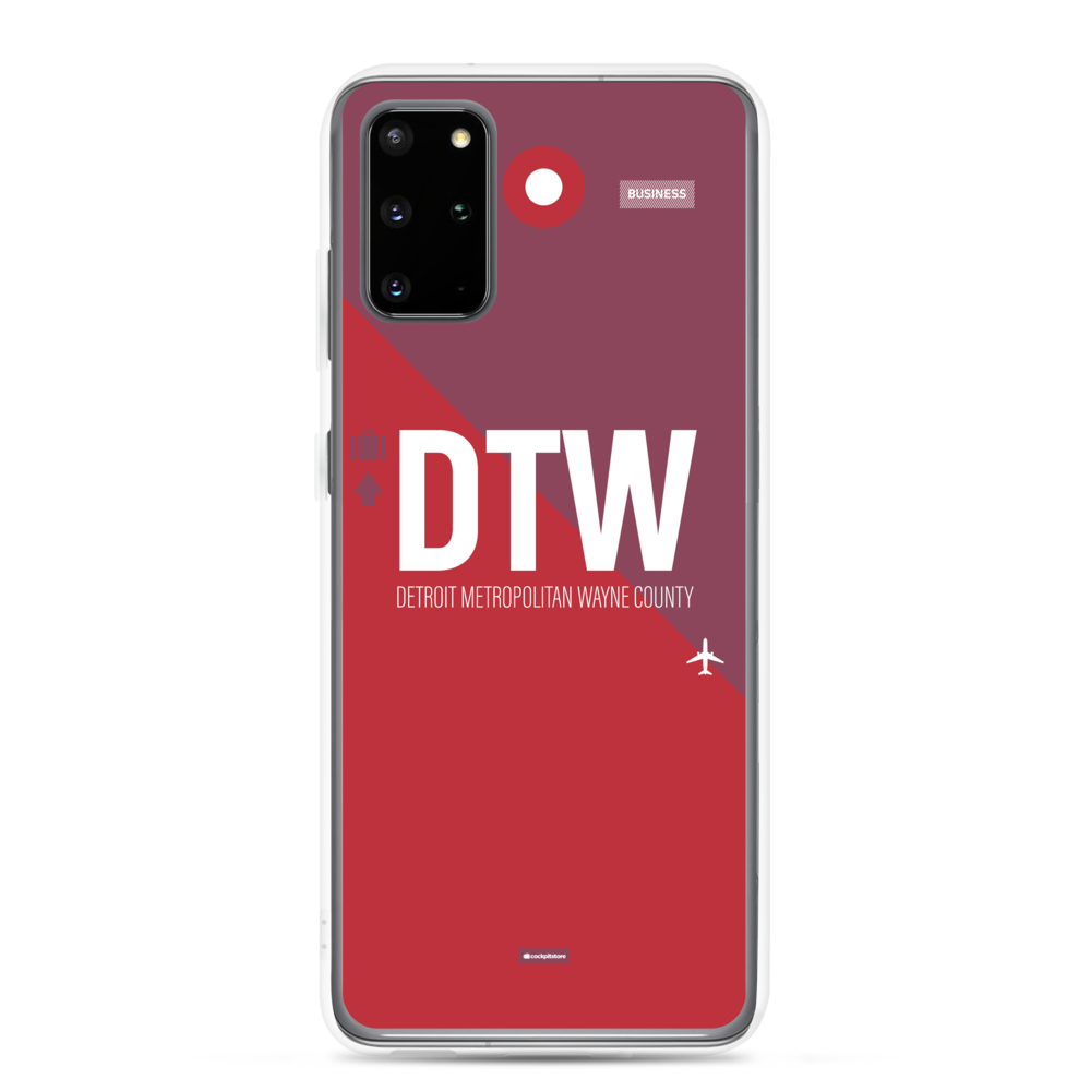 DTW - Detroit airport code Samsung phone case