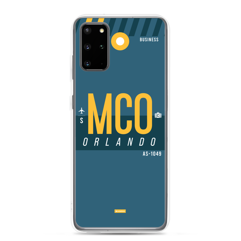 MCO - Orlando Samsung phone case with airport code