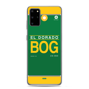 BOG - Bogota Samsung-Handyhülle mit Flughafencode