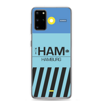 Load image into Gallery viewer, HAM - Hamburg Samsung phone case with airport code
