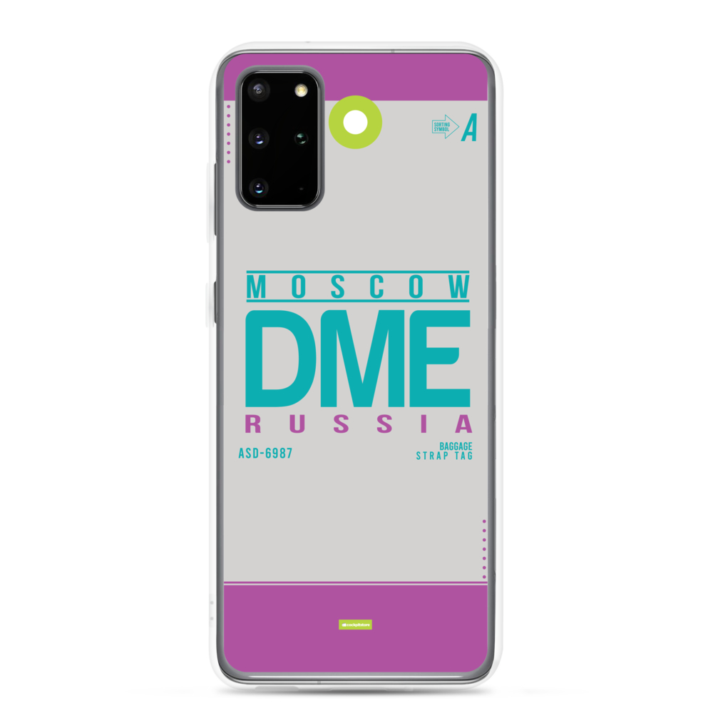 DME - Moscow Samsung phone case with airport code