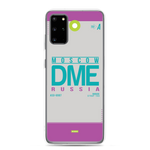 Load image into Gallery viewer, DME - Moscow Samsung phone case with airport code
