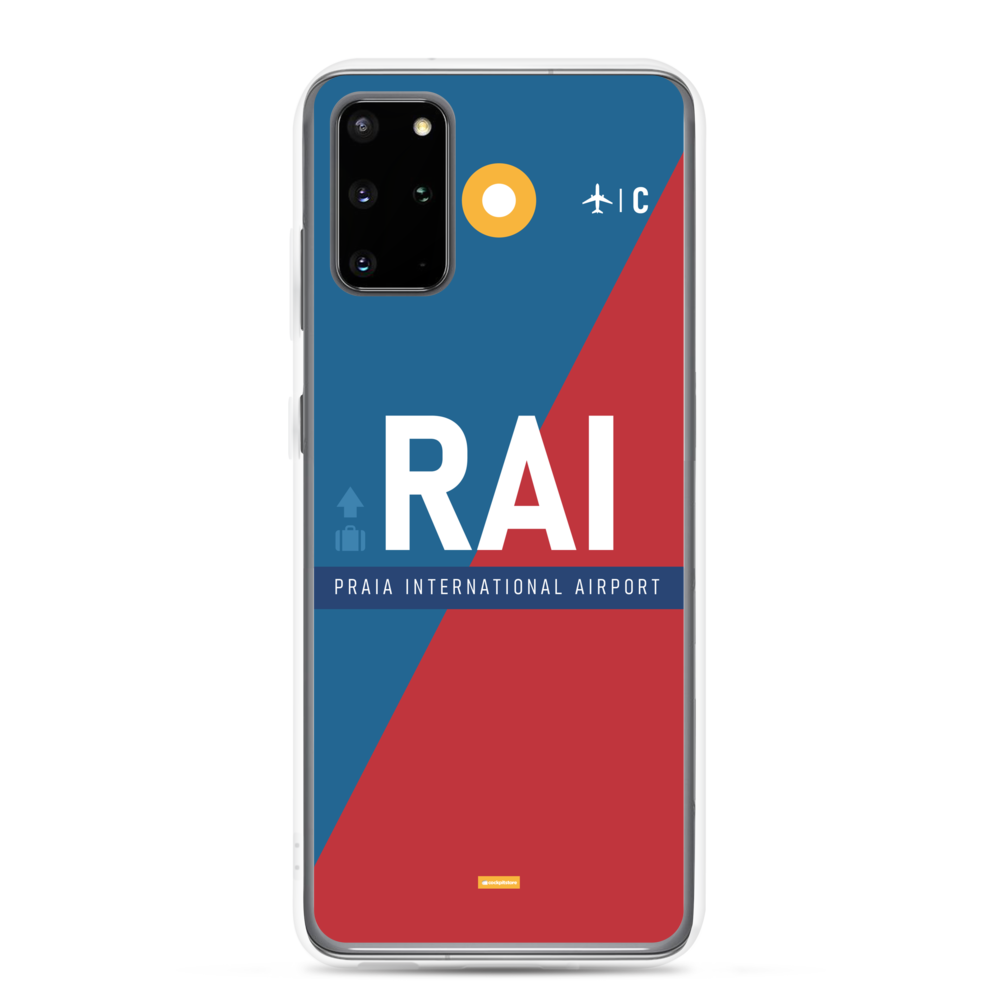 RAI - Praia Samsung-Handyhülle mit Flughafencode