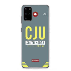 CJU - Jeju Samsung-Handyhülle mit Flughafencode