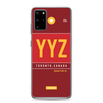 Load image into Gallery viewer, YYZ - Toronto airport code Samsung phone case
