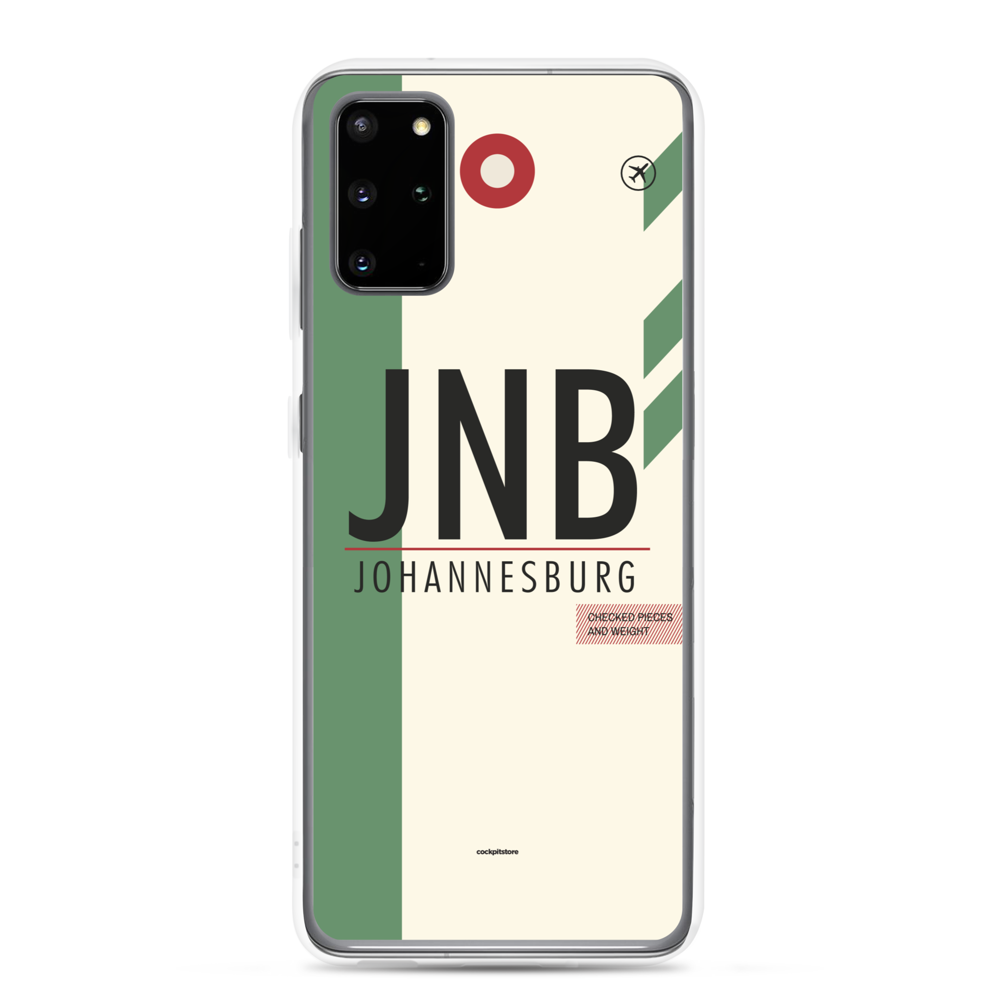 JNB - Johannesburg Samsung phone case with airport code