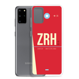 ZRH - Zurich Samsung-Handyhülle mit Flughafencode