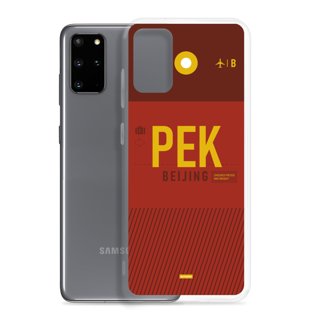 PEK - Beijing airport code Samsung phone case