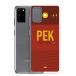 Load image into Gallery viewer, PEK - Beijing airport code Samsung phone case
