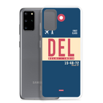 Load image into Gallery viewer, DEL - Delhi airport code Samsung phone case
