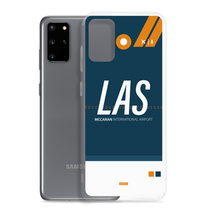 LAS - Las Vegas Samsung-Handyhülle mit Flughafencode