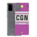 Load image into Gallery viewer, CGN - Cologne Samsung phone case with airport code

