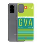 Load image into Gallery viewer, GVA - Geneva Samsung phone case with airport code
