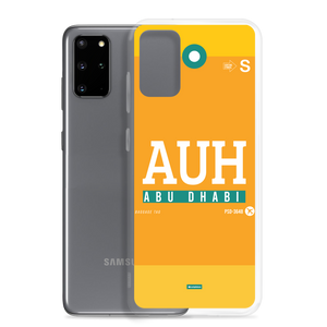 AUH - Abu Dhabi Samsung phone case with airport code