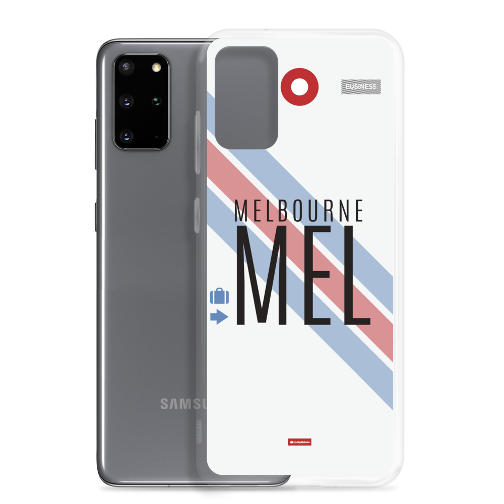 MEL - Melbourne Samsung phone case with airport code