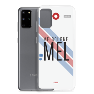 MEL - Melbourne Samsung phone case with airport code