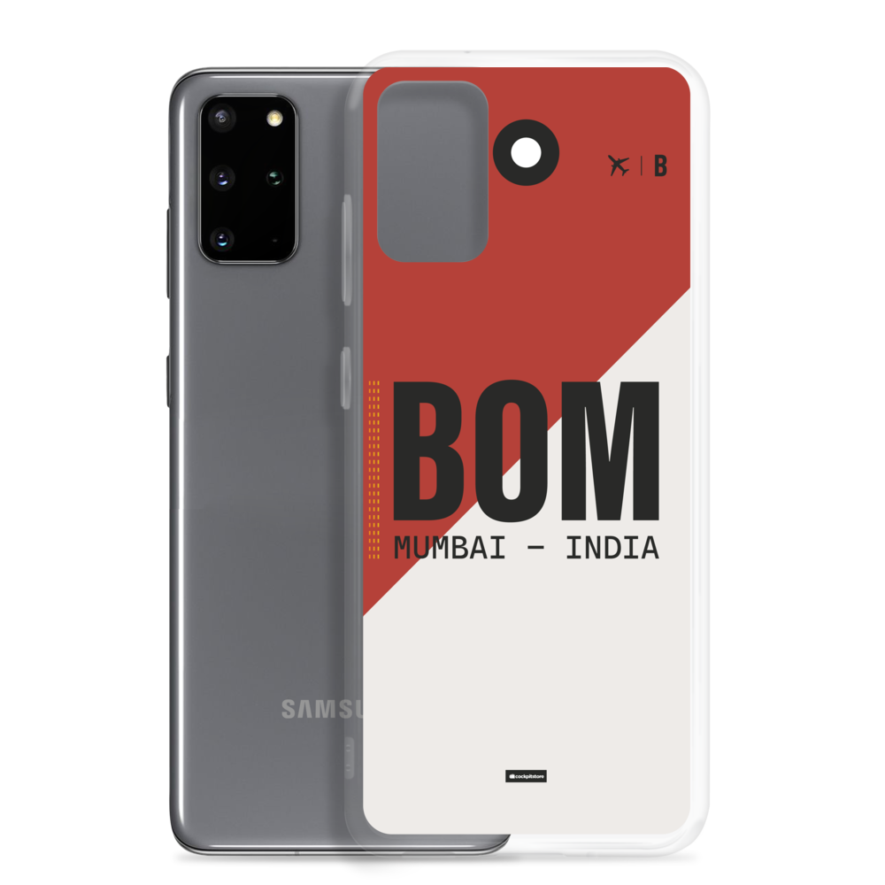 BOM - Mumbai airport code Samsung phone case