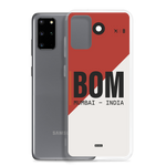 Load image into Gallery viewer, BOM - Mumbai airport code Samsung phone case
