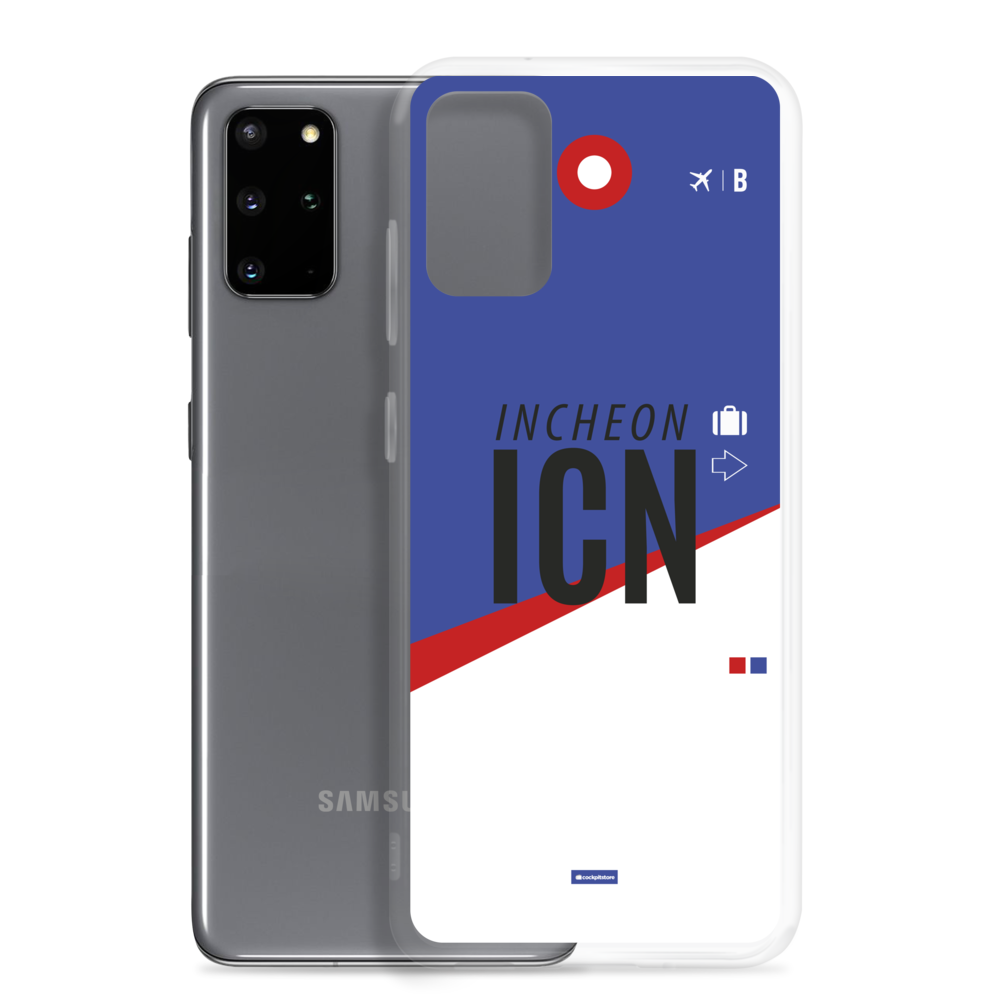 ICN - Incheon Samsung phone case with airport code