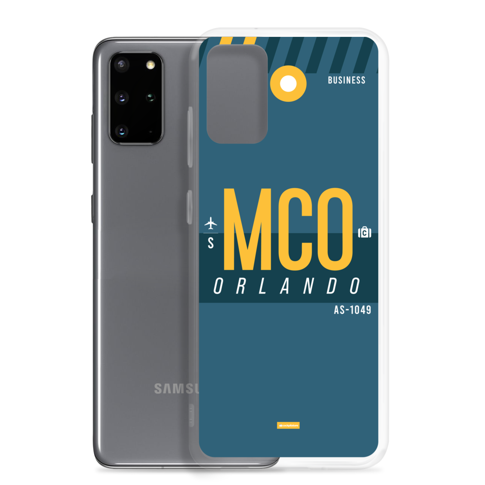 MCO - Orlando Samsung phone case with airport code