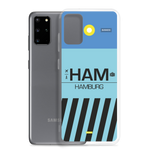 Load image into Gallery viewer, HAM - Hamburg Samsung phone case with airport code
