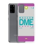 Load image into Gallery viewer, DME - Moscow Samsung phone case with airport code
