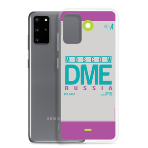 DME - Moscow Samsung phone case with airport code