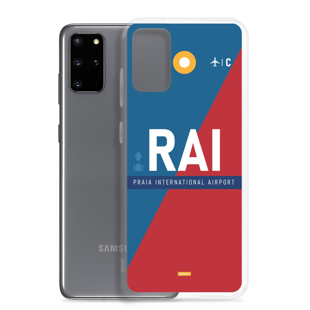 RAI - Praia Samsung-Handyhülle mit Flughafencode