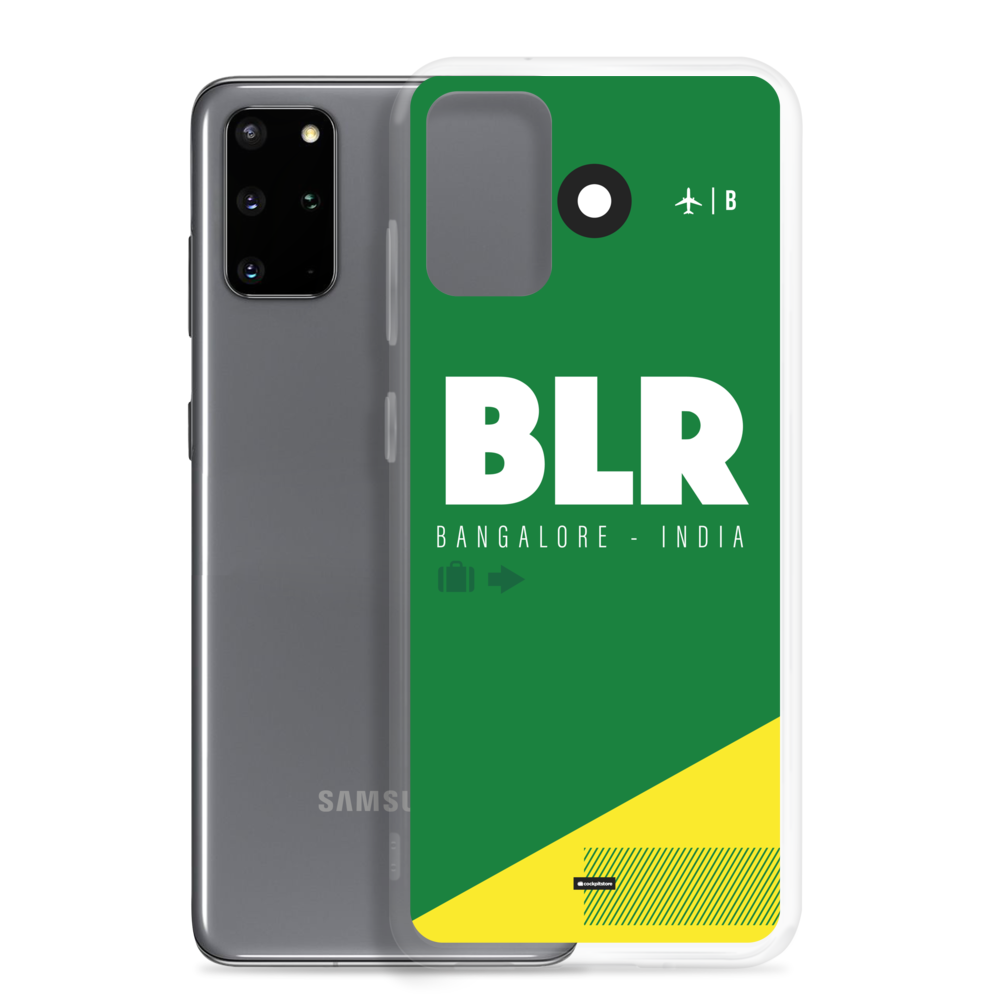 BLR - Bangalore Samsung-Handyhülle mit Flughafencode