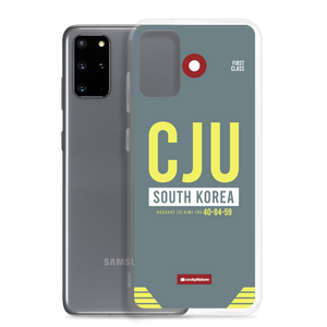 CJU - Jeju Samsung phone case with airport code