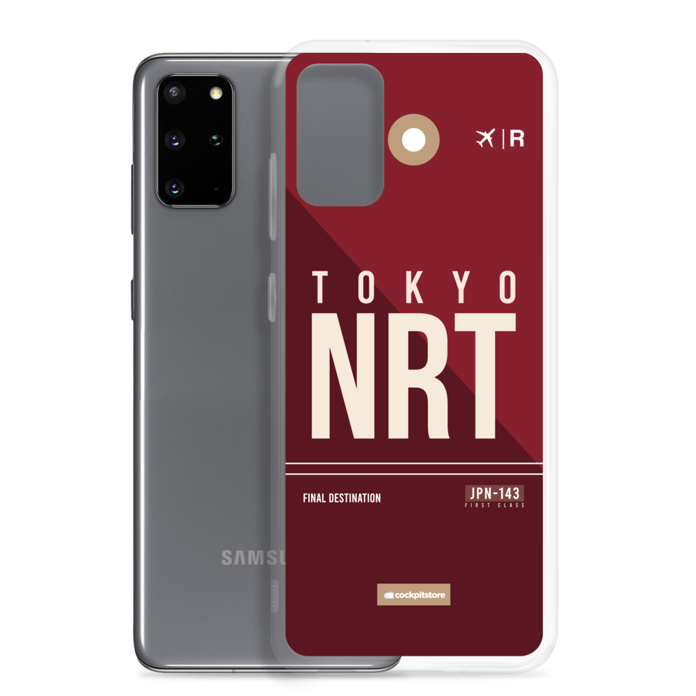 NRT - Narita Samsung-Handyhülle mit Flughafencode