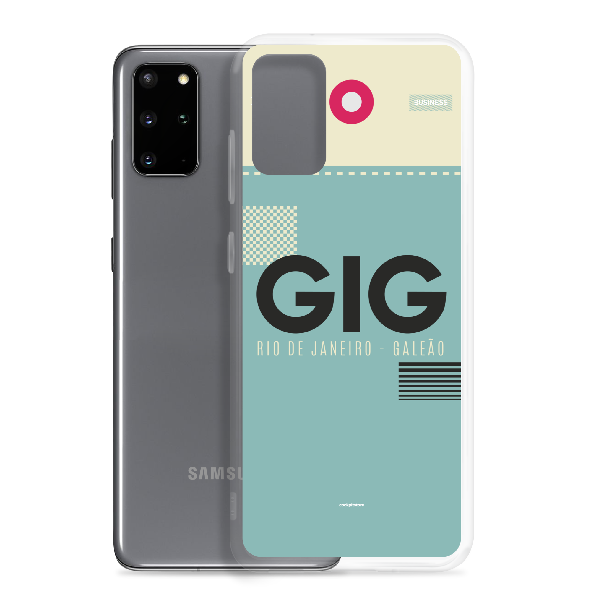 GIG - Rio De Janeiro - Galeao Samsung phone case with airport code