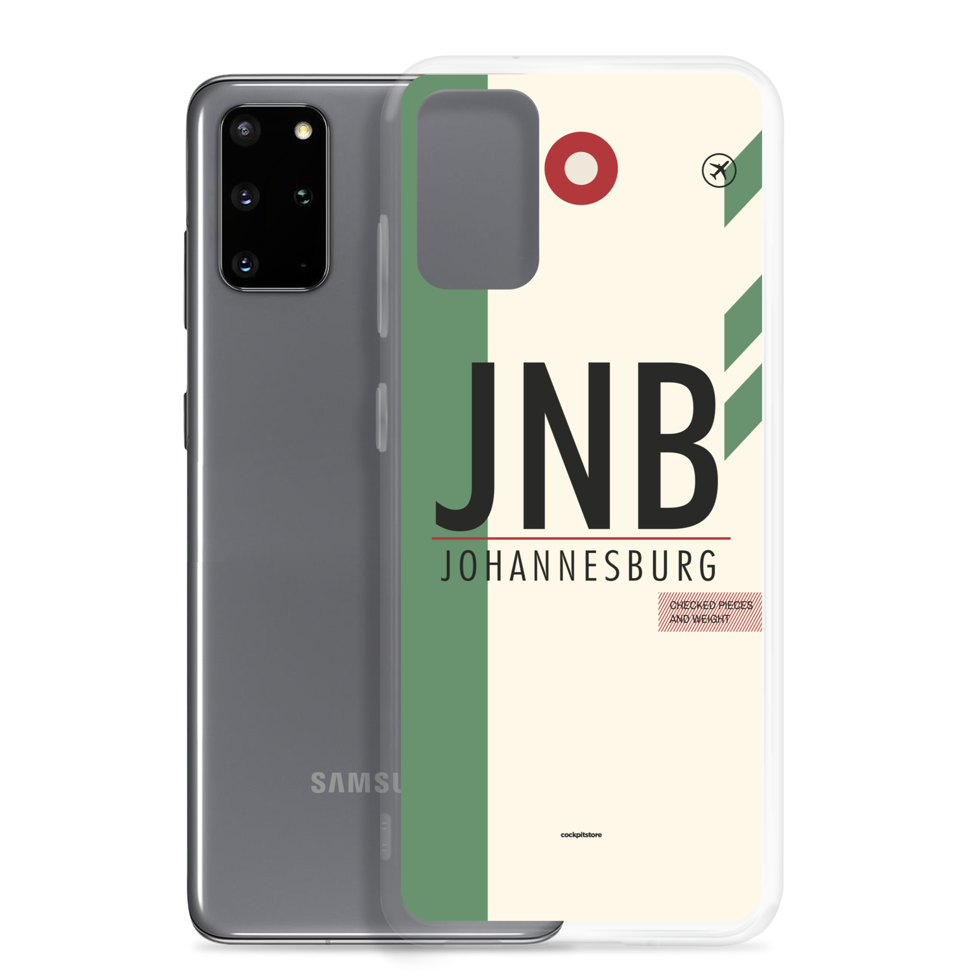 JNB - Johannesburg Samsung phone case with airport code