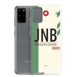 Load image into Gallery viewer, JNB - Johannesburg Samsung phone case with airport code
