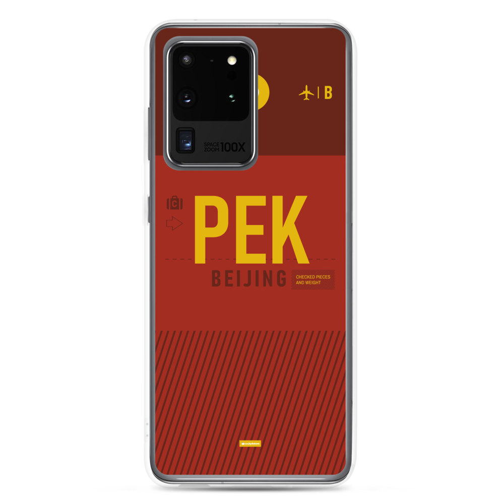 PEK - Beijing airport code Samsung phone case