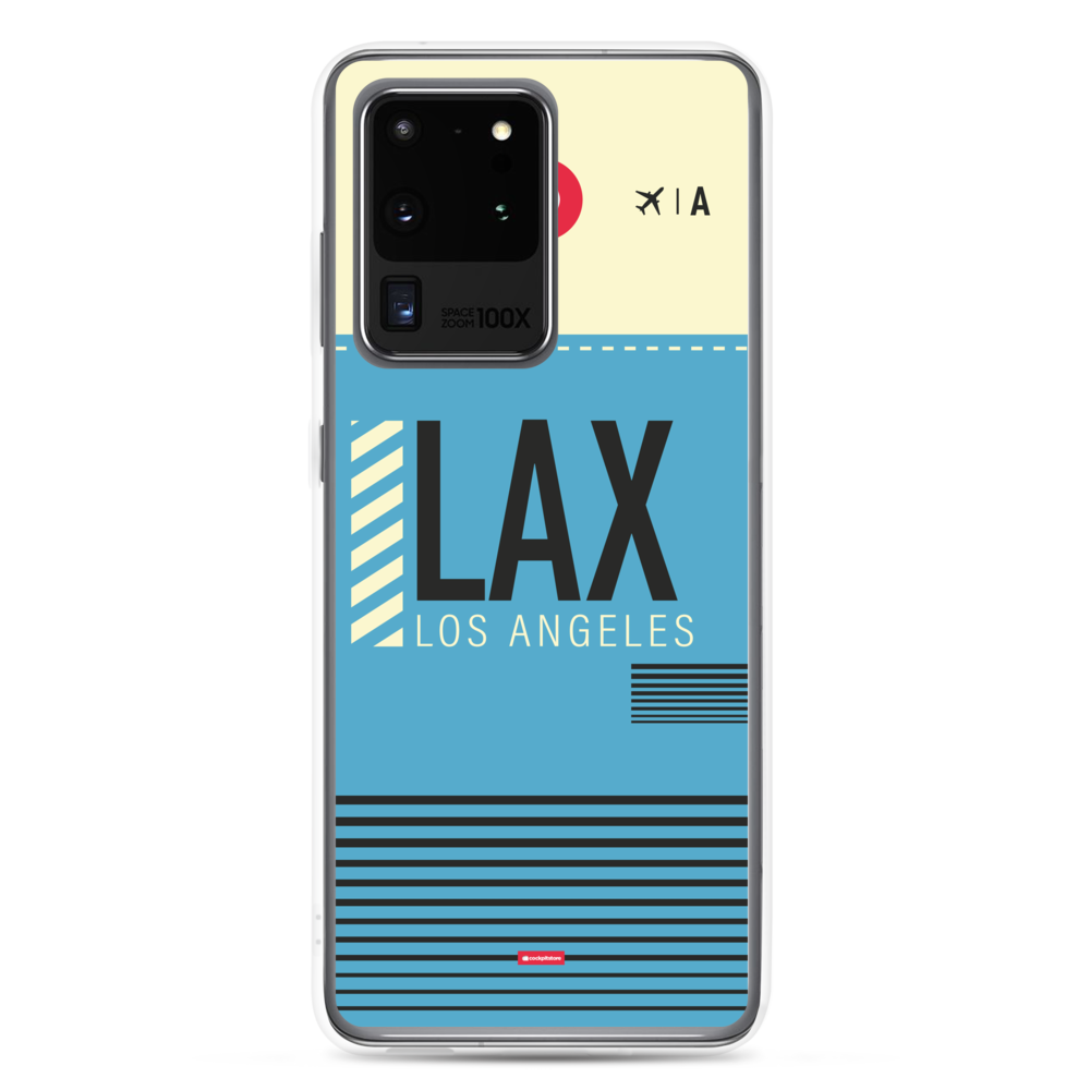 LAX - Los Angeles Samsung phone case with airport code